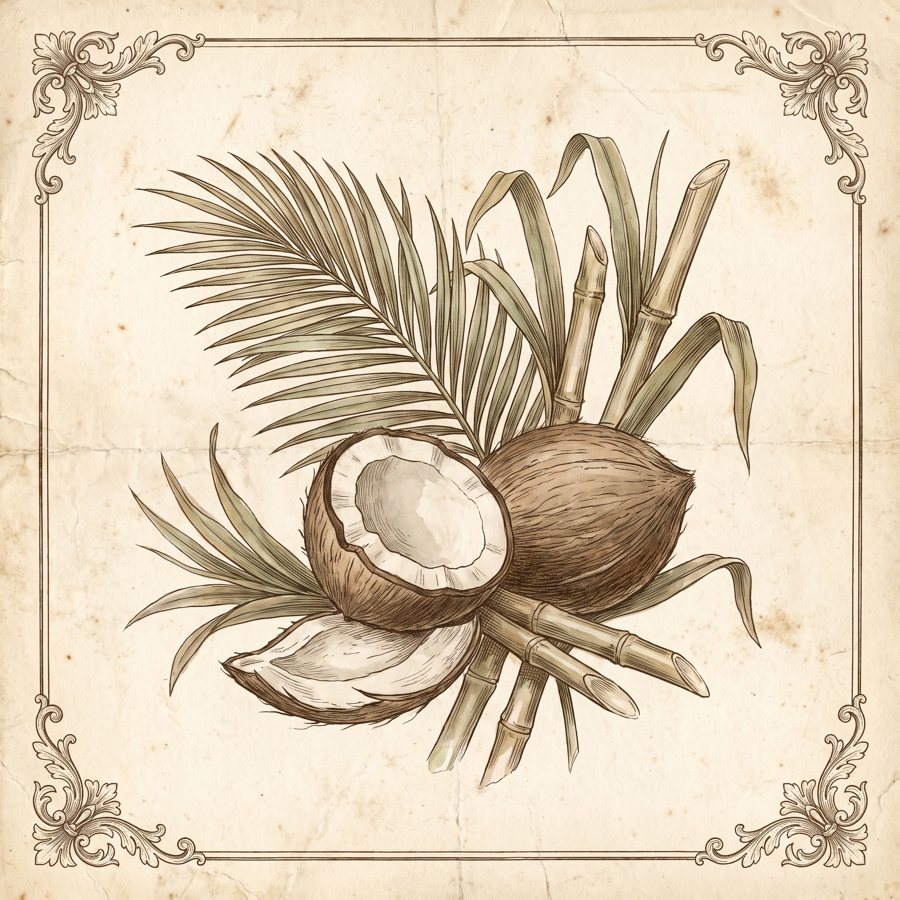 Agents lavants d’origine végétale (Coco-Glucoside, Lauryl Glucoside)