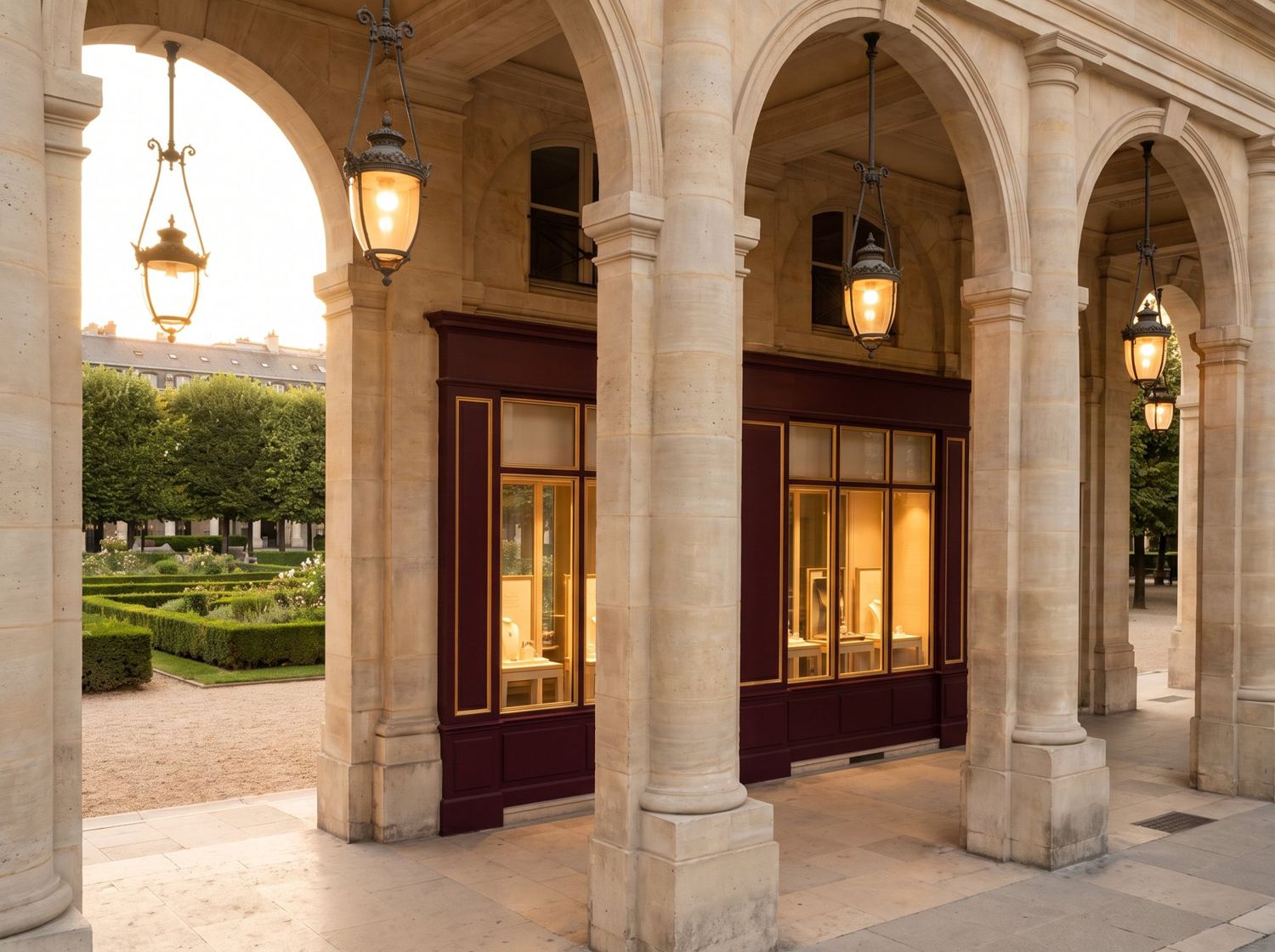 Paris — sous les arcades